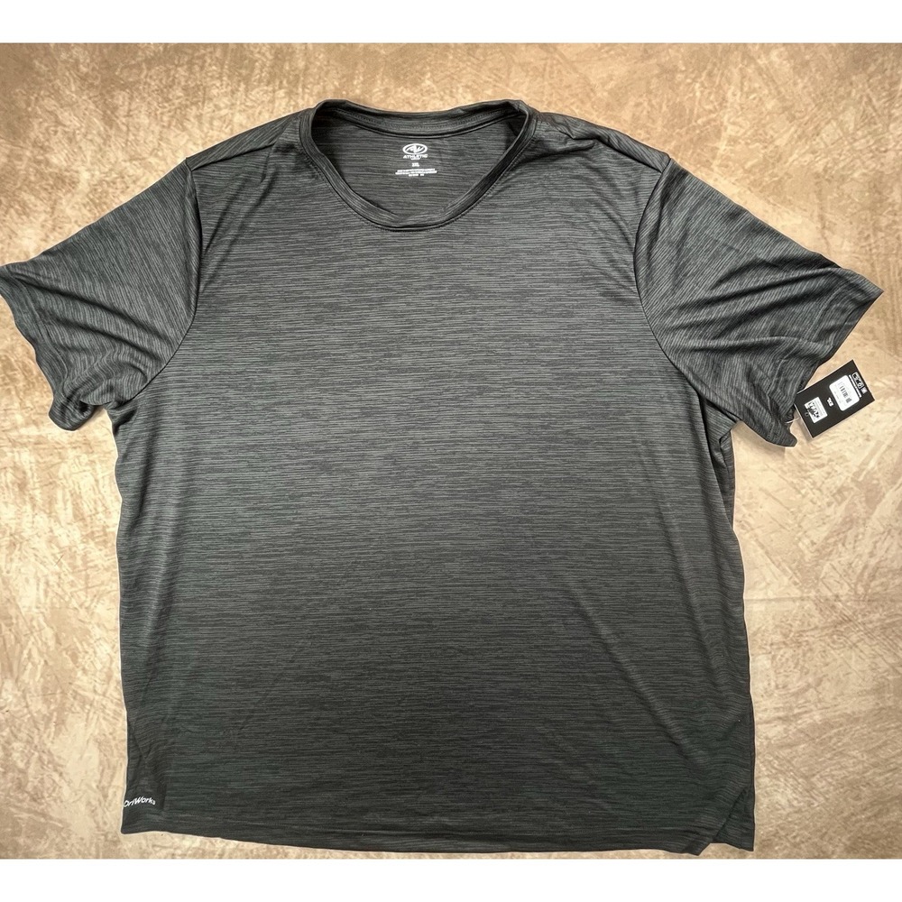 Men's 2XL Athletic Work Driwork Short Sleeve Athletic Shirt